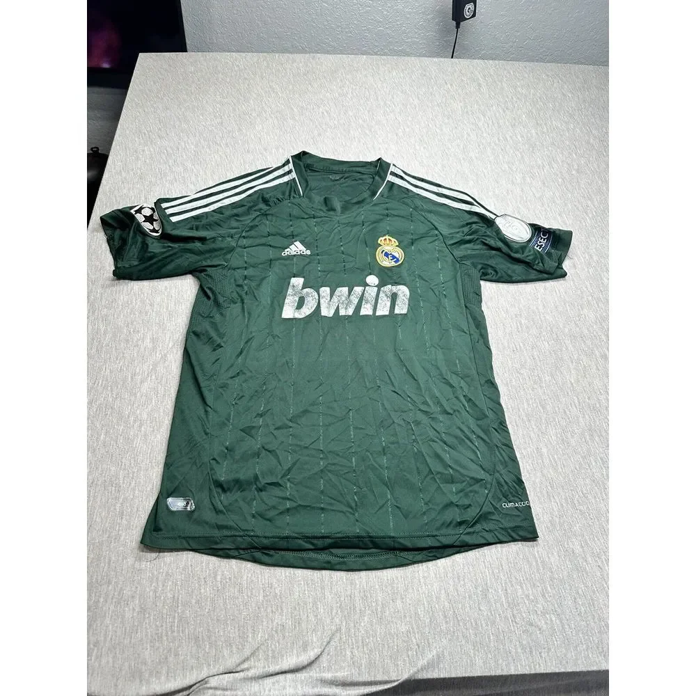 Adidas‎ Real Madrid 2012/2013 Green Jersey size M #19